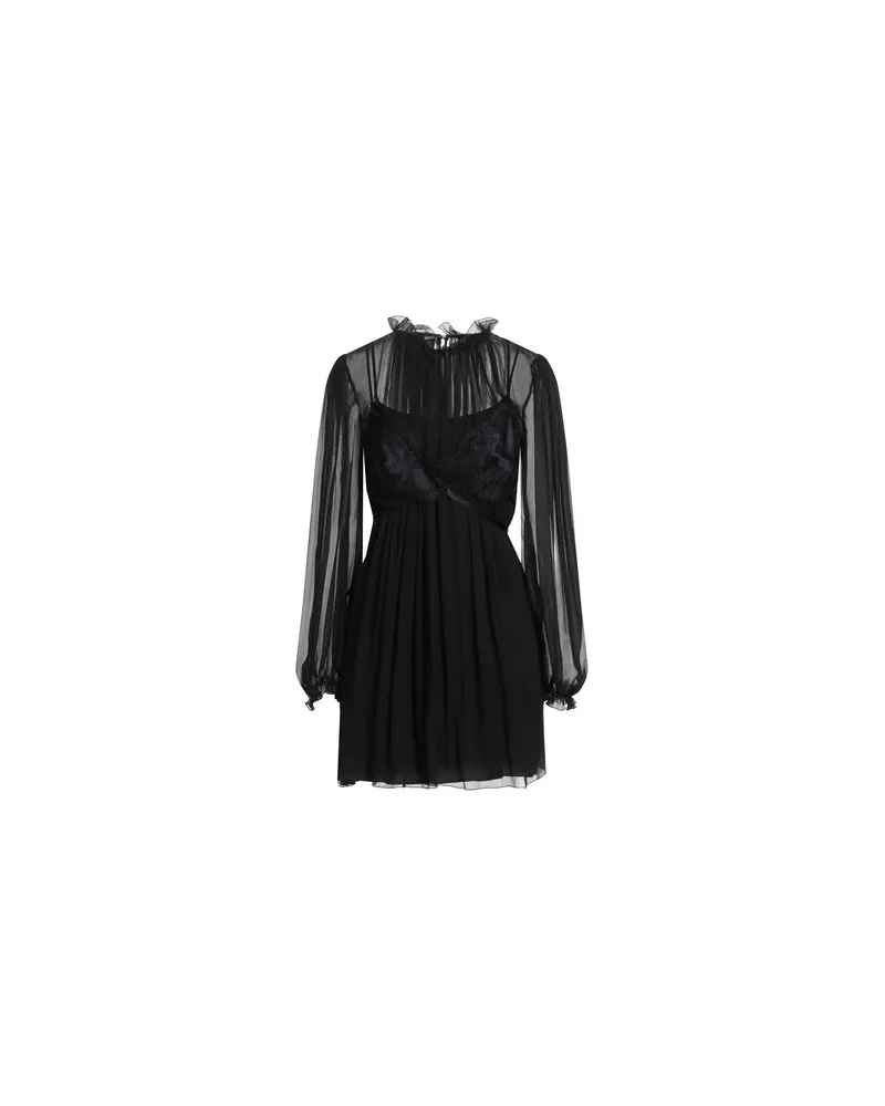 Alberta Ferretti KLEIDER - Mini-Kleiderauf YOOX.COM Schwarz