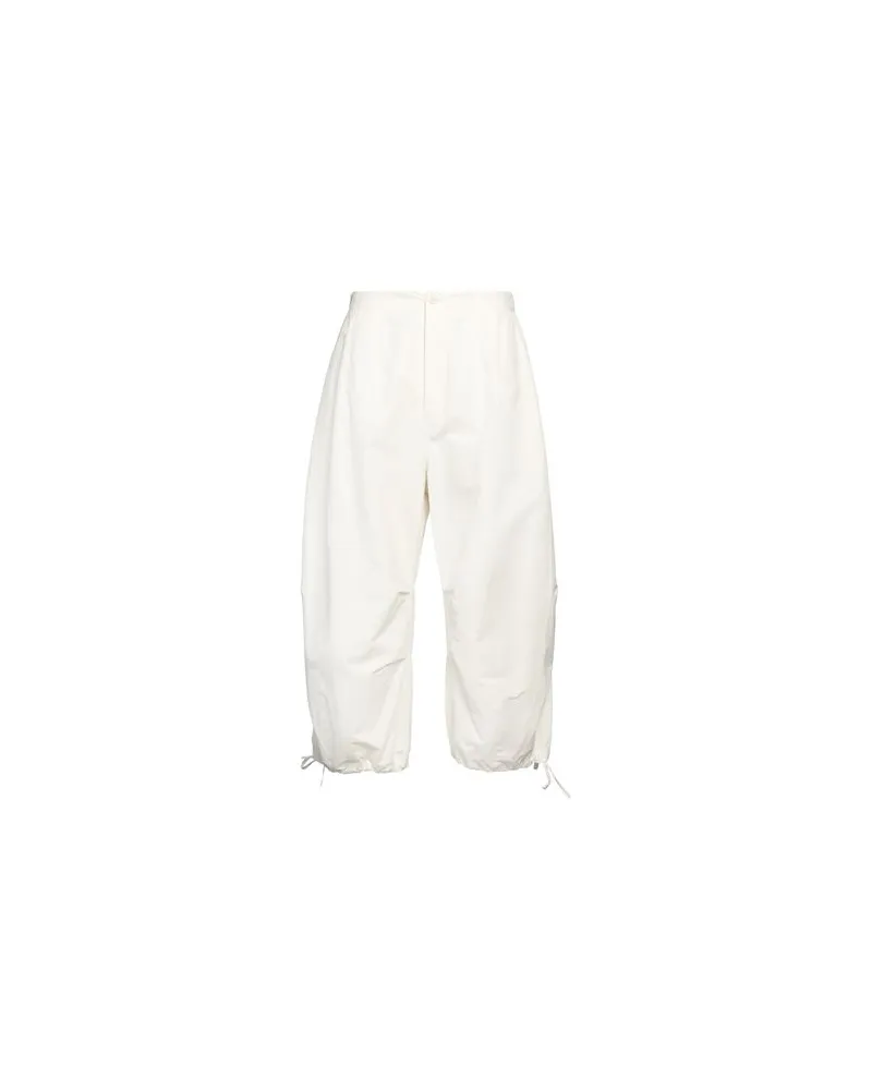 AMOMENTO HOSEN & RÖCKE - Hosenauf YOOX.COM Cremeweiß