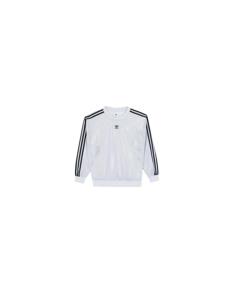 adidas MESH CREW		   - TOPS - Sweatshirtsauf YOOX.COM Hellgrau