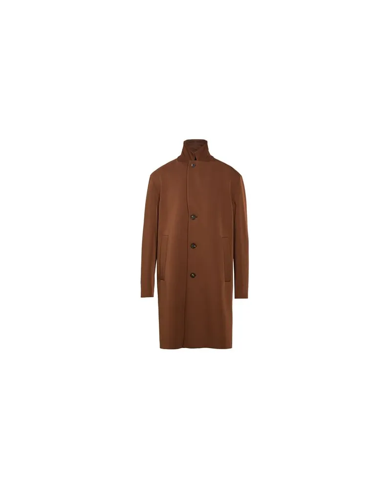 Hevò JACKEN & MÄNTEL - Mäntelauf YOOX.COM Braun