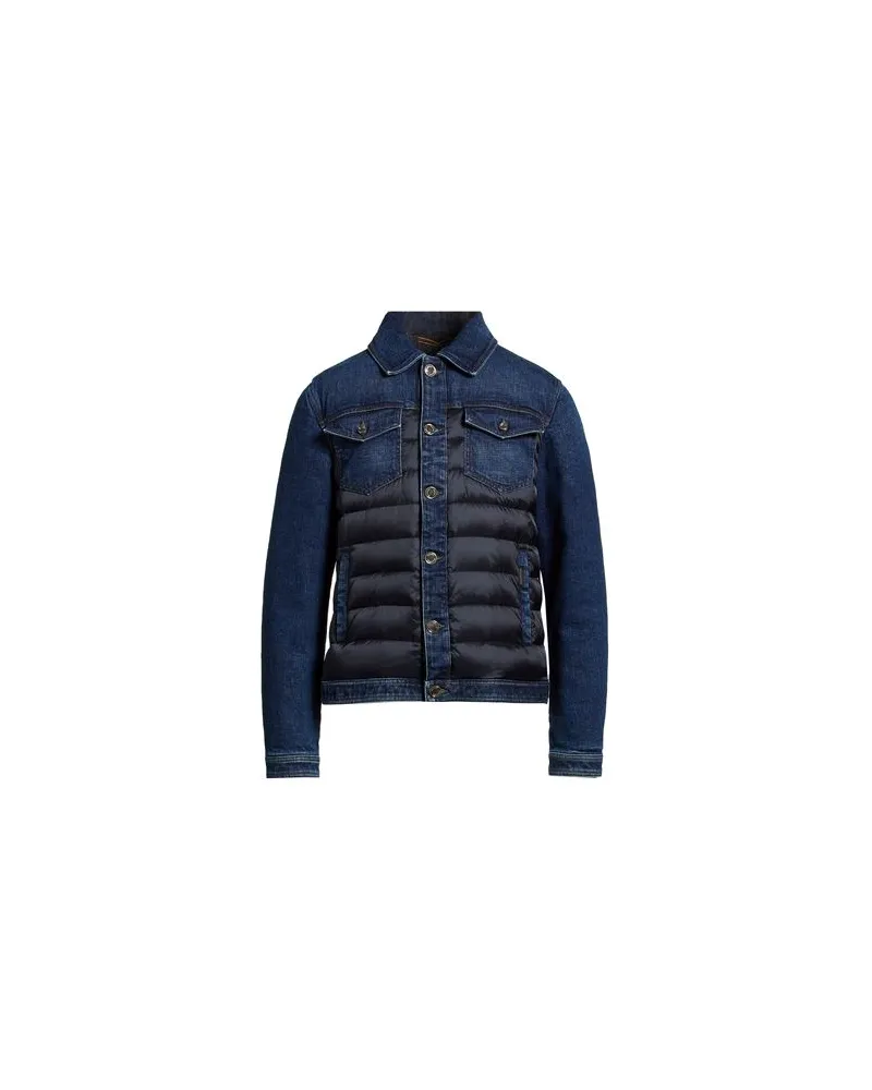 MOORER JACKEN & MÄNTEL - Pufferjacken & Daunenjackenauf YOOX.COM Blau