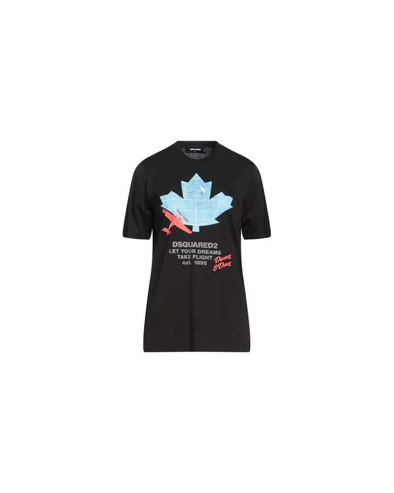 Dsquared2 TOPS - T-shirtsauf YOOX.COM Schwarz