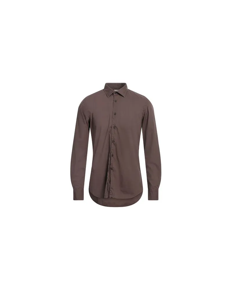 XACUS TOPS - Hemdenauf YOOX.COM Braun