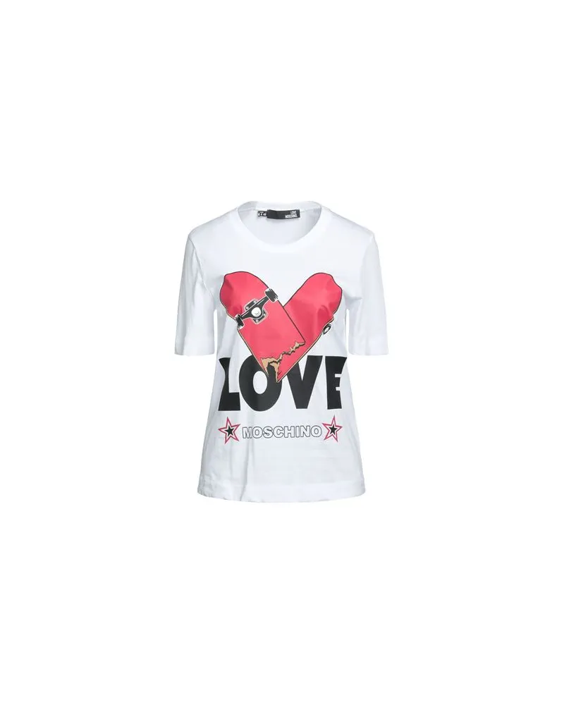 Moschino TOPS - T-shirtsauf YOOX.COM Weiß