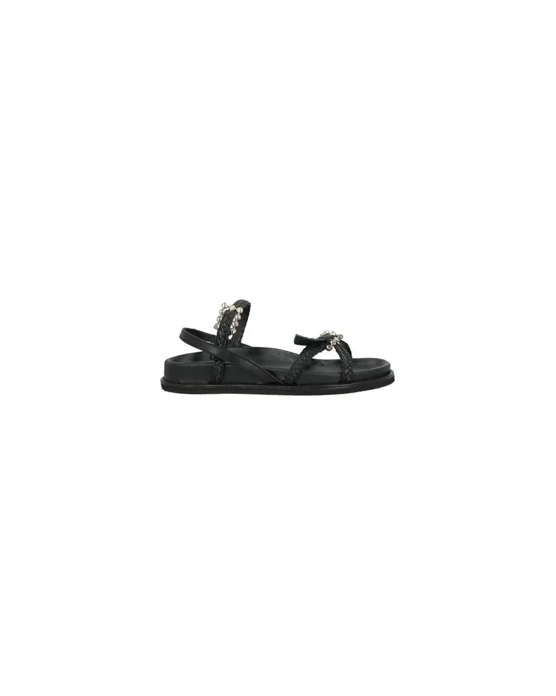 Emanuelle Vee SCHUHE - Sandalenauf YOOX.COM Schwarz