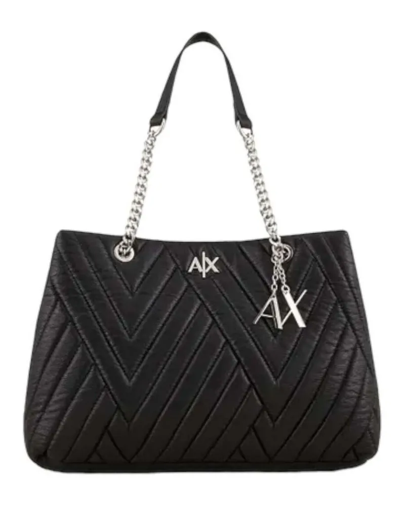 Armani Exchange Schultertasche Schwarz