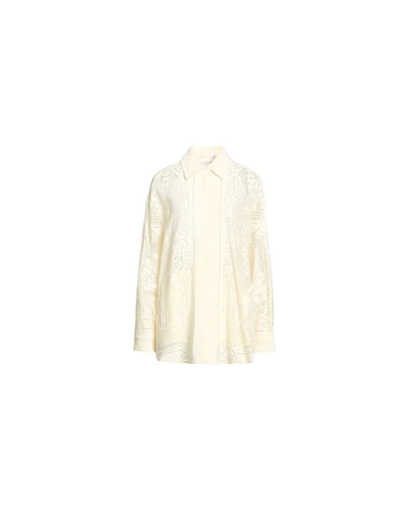 Valentino Garavani TOPS - Hemdenauf YOOX.COM Cremeweiß