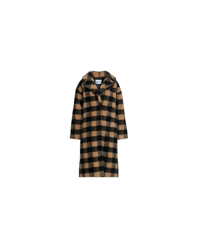 STAND JACKEN & MÄNTEL - Shearling- & Kunstfellauf YOOX.COM Kamel