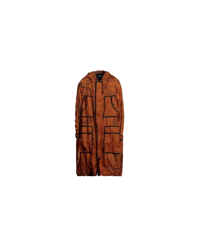 Dsquared2 JACKEN & MÄNTEL - Jacken, Mäntel & Trenchcoatsauf YOOX.COM Rostrot