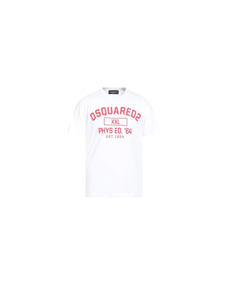 Dsquared2 TOPS - T-shirtsauf YOOX.COM Weiß