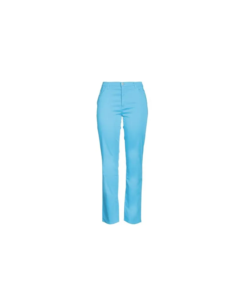 Trussardi HOSEN & RÖCKE - Hosenauf YOOX.COM Azurblau