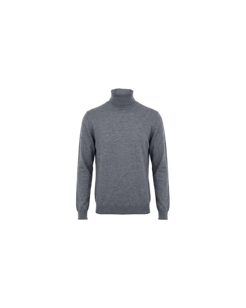 BARBA STRICKWAREN - Rollkragenpulloverauf YOOX.COM Grau