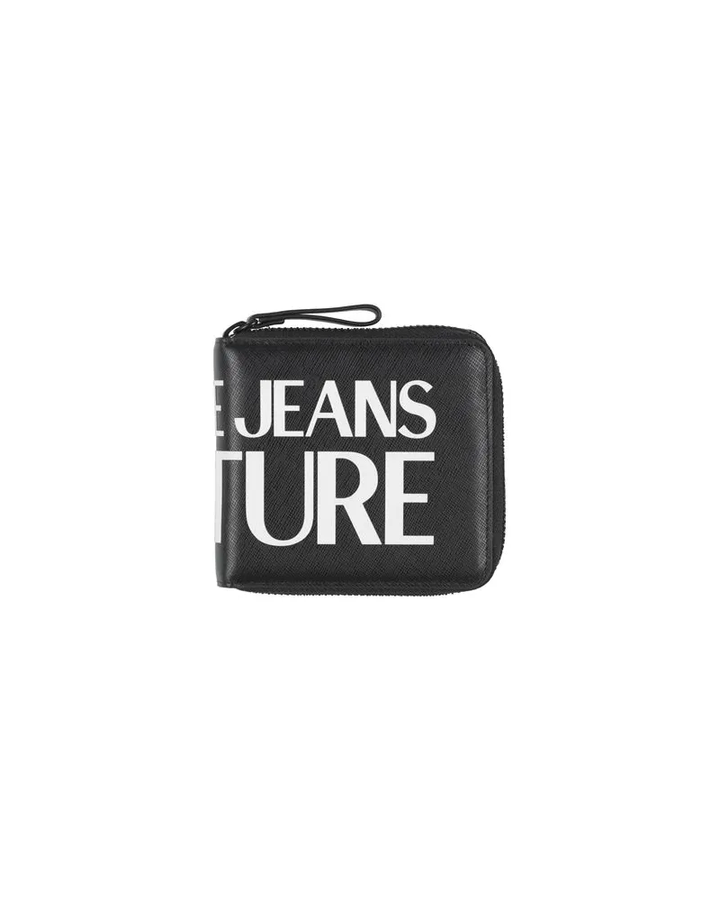 Versace Jeans Kleinlederwaren - Brieftaschenauf YOOX.COM Schwarz