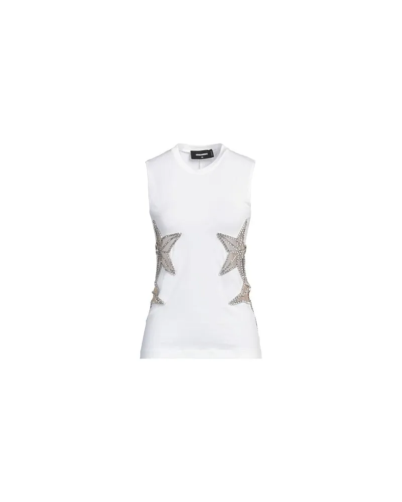 Dsquared2 TOPS - T-shirtsauf YOOX.COM Weiß