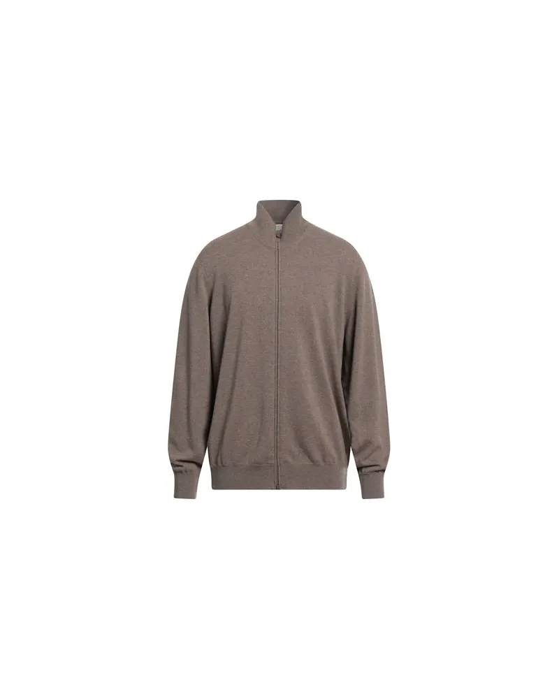 Brunello Cucinelli STRICKWAREN - Strickjackenauf YOOX.COM Hellbraun