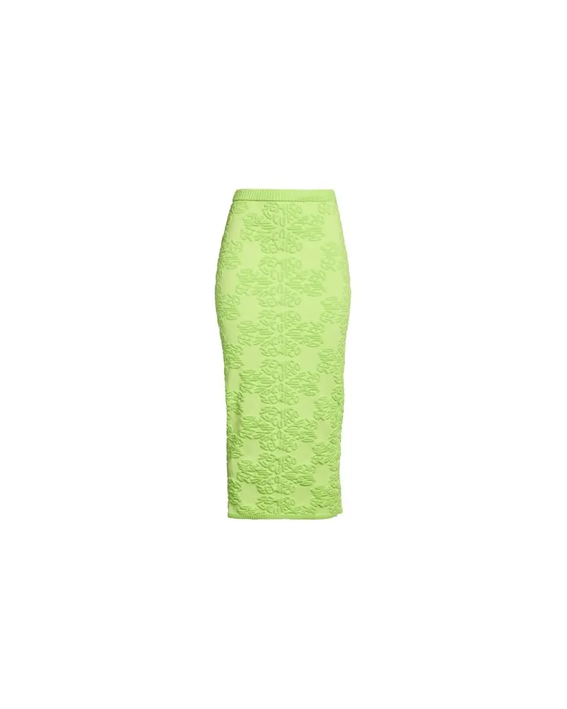 Semicouture HOSEN & RÖCKE - Midi-Röckeauf YOOX.COM Limettengrün