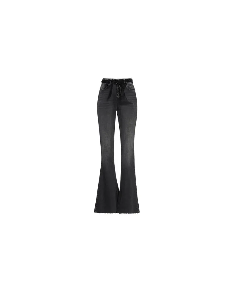 VICOLO DENIM COUTURE - HOSEN & RÖCKE - Jeanshosenauf YOOX.COM Schwarz