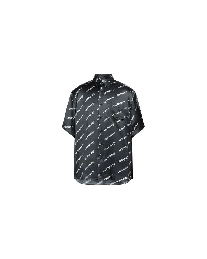VETEMENTS TOPS - Hemdenauf YOOX.COM Schwarz