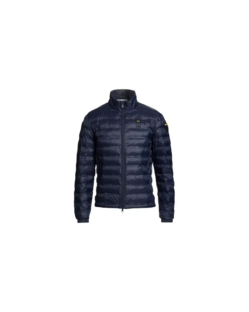 Blauer JACKEN & MÄNTEL - Pufferjacken & Daunenjackenauf YOOX.COM Marineblau