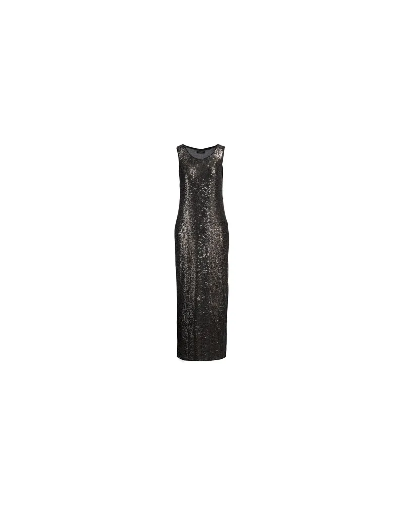Actitude by Twinset KLEIDER - Maxi-Kleiderauf YOOX.COM Schwarz