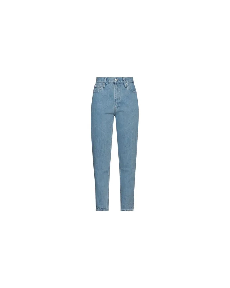 Calvin Klein HOSEN & RÖCKE - Jeanshosenauf YOOX.COM Blau