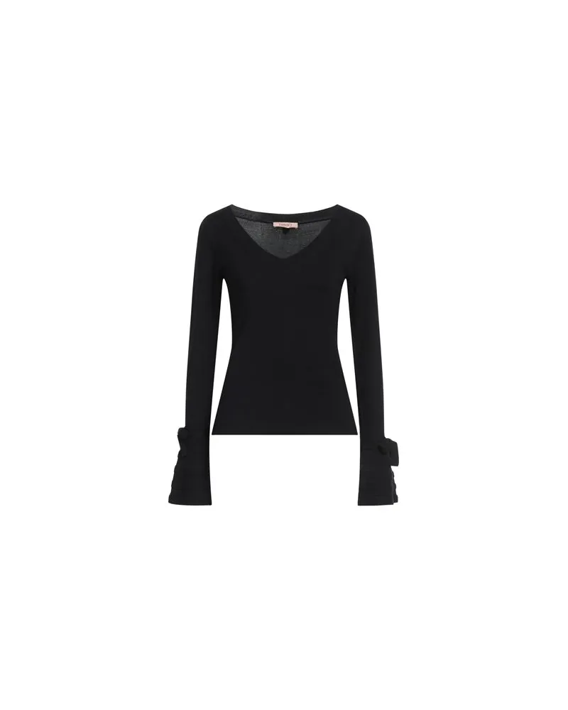 Twin-Set STRICKWAREN - Pulloverauf YOOX.COM Schwarz