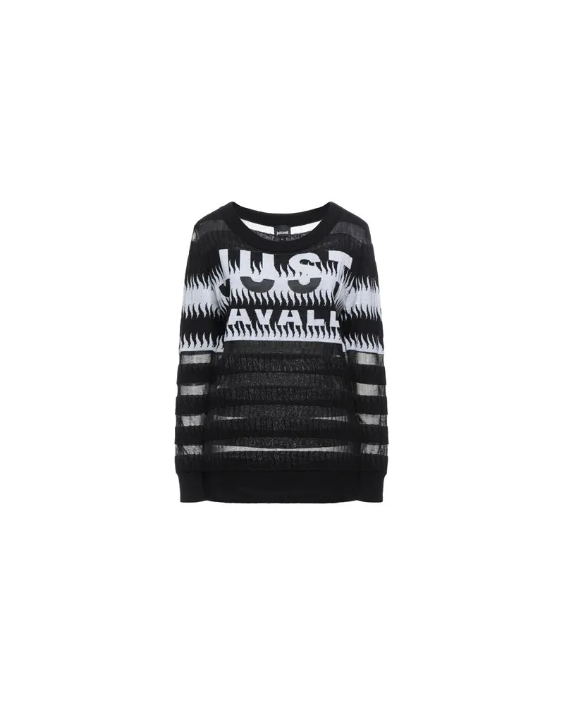 Just Cavalli STRICKWAREN - Pulloverauf YOOX.COM Schwarz