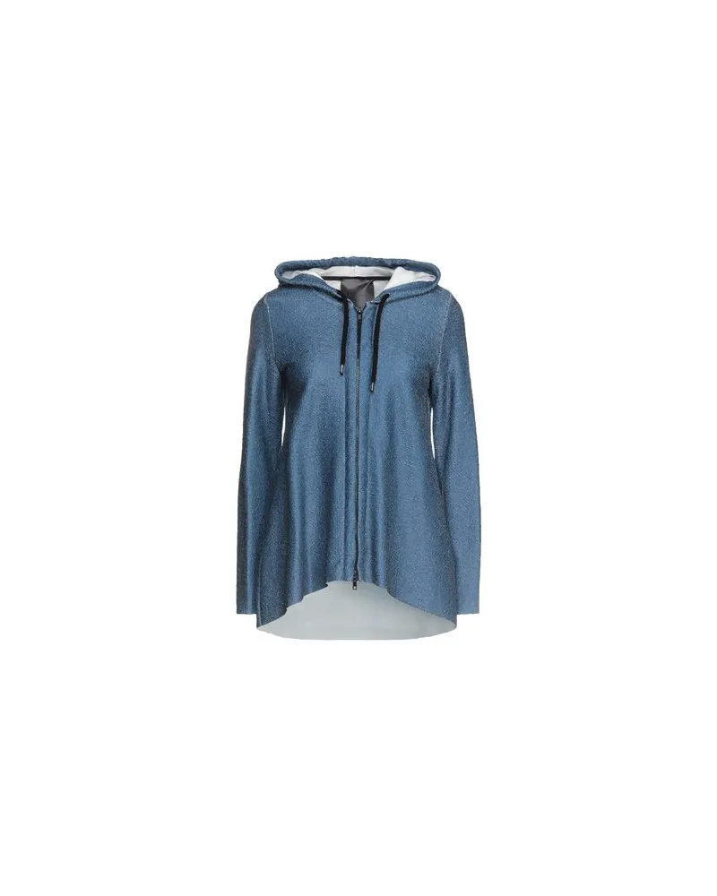 ES'GIVIEN TOPS - Sweatshirtsauf YOOX.COM Blau