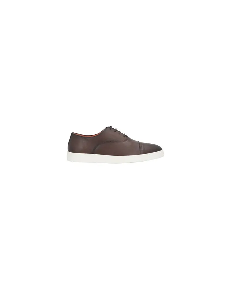 Santoni SCHUHE - Sneakersauf YOOX.COM Dunkelbraun