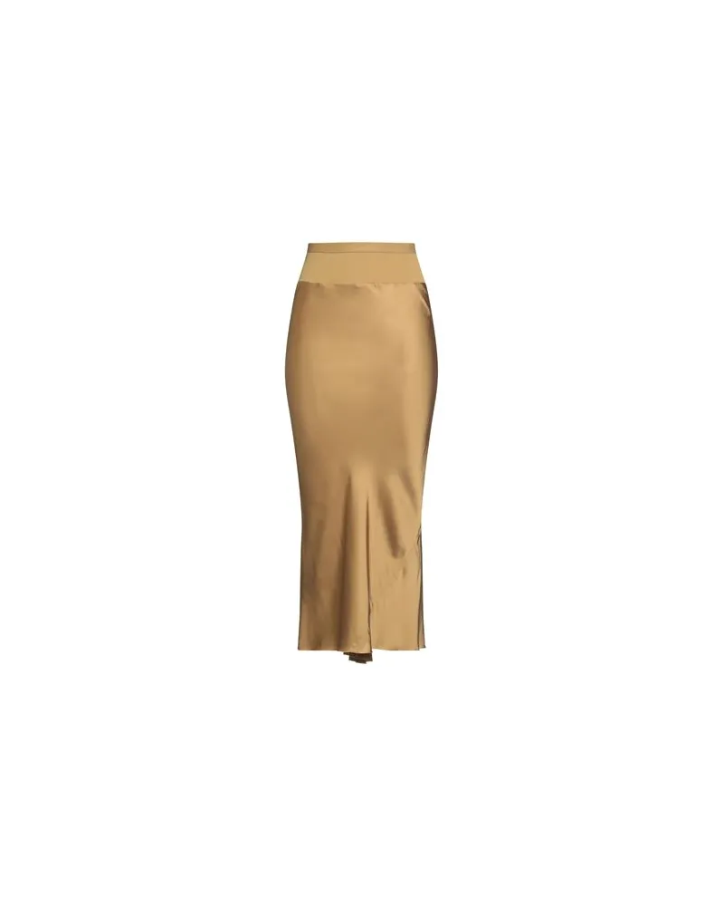 Rick Owens HOSEN & RÖCKE - Maxi-Röckeauf YOOX.COM Senf