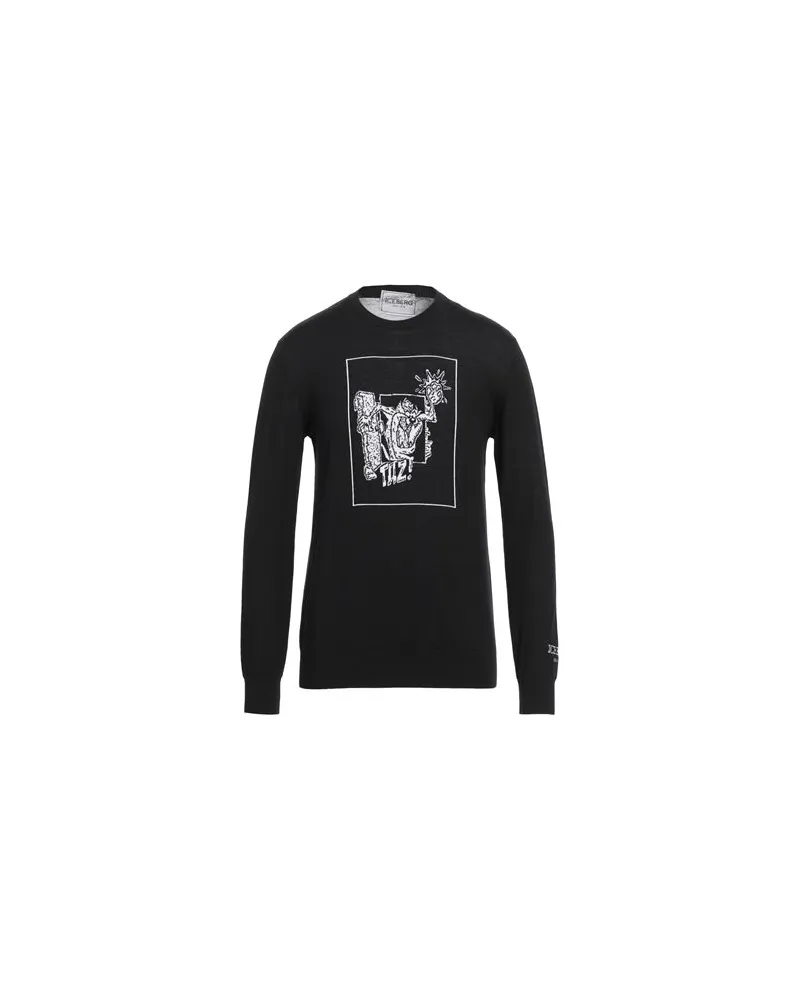 Iceberg STRICKWAREN - Pulloverauf YOOX.COM Schwarz