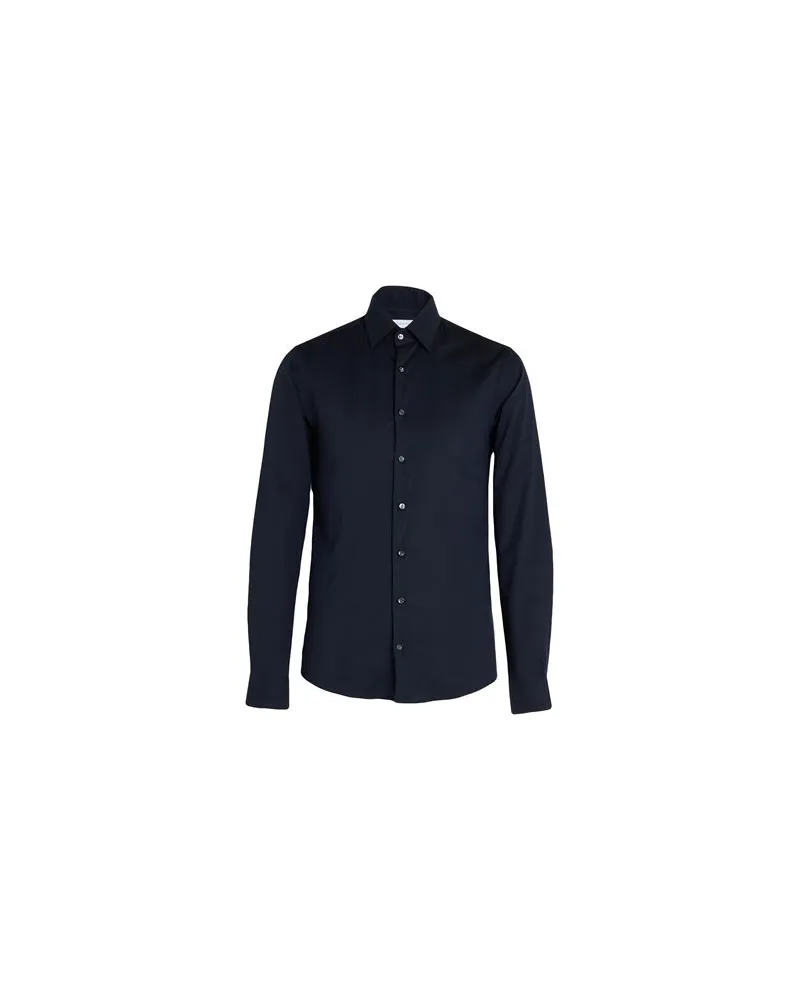 Calvin Klein TOPS - Hemdenauf YOOX.COM Marineblau