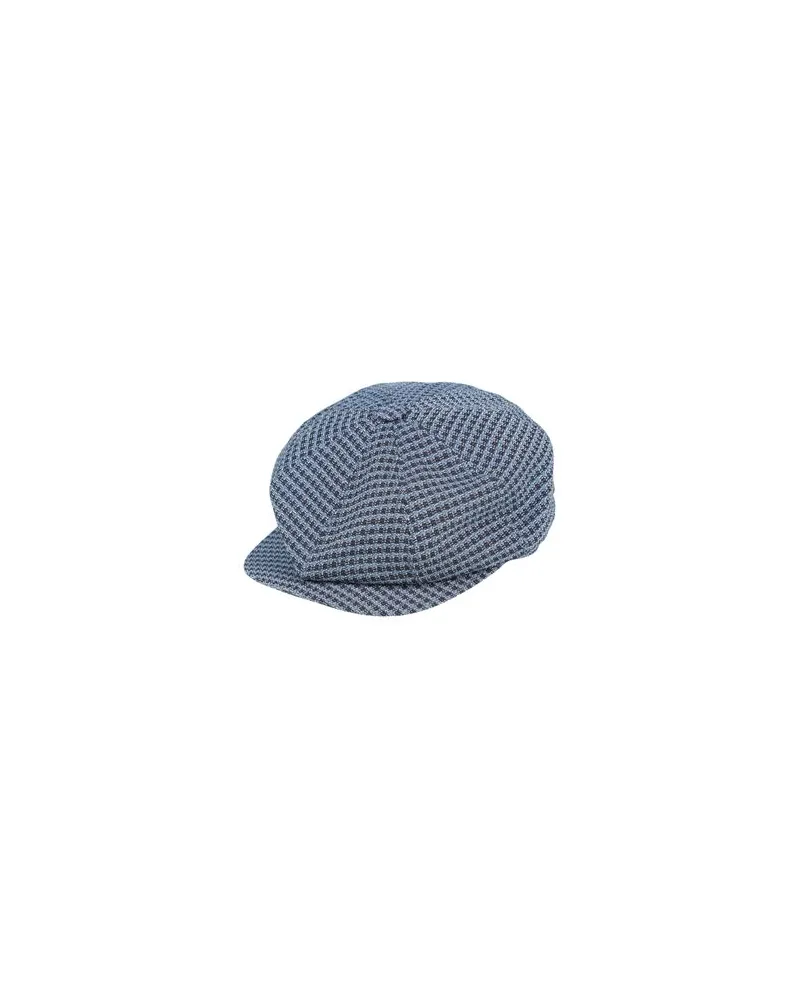Borsalino ACCESSOIRES - Mützen & Hüteauf YOOX.COM Blaugrau