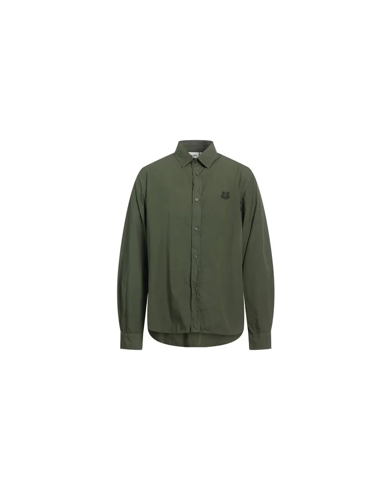 Kenzo TOPS - Hemdenauf YOOX.COM Militärgrün