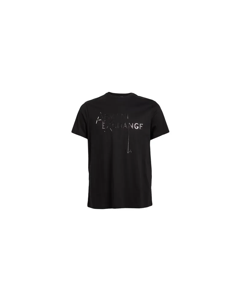 Armani Exchange TOPS - T-shirtsauf YOOX.COM Schwarz