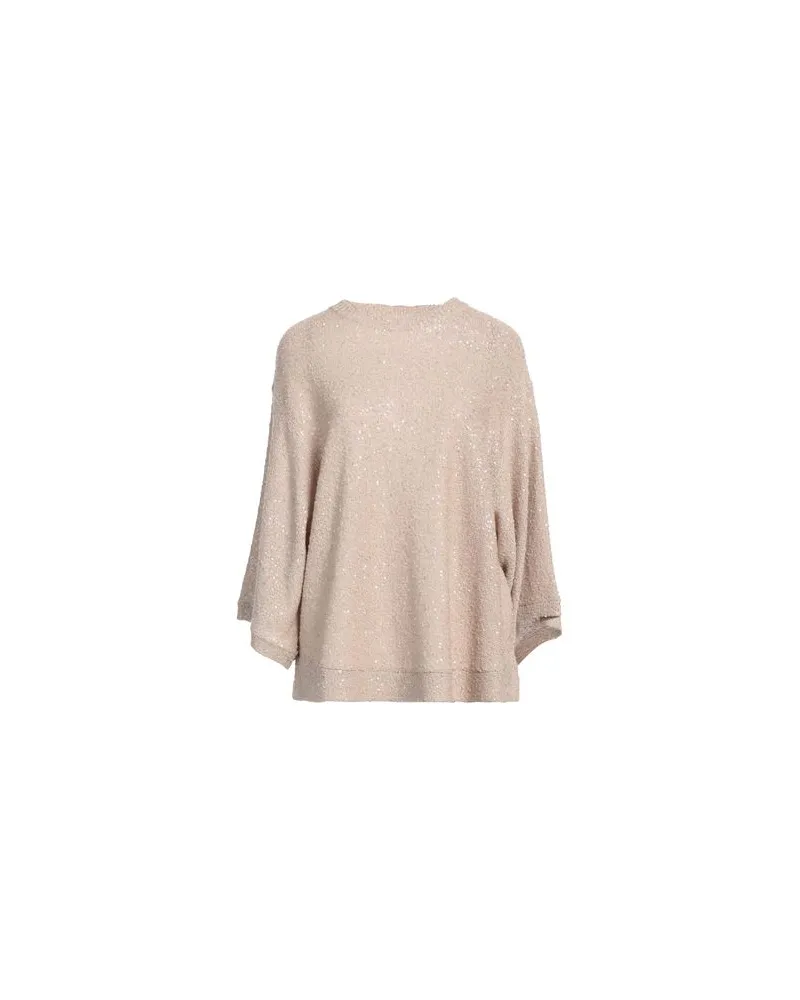 Brunello Cucinelli STRICKWAREN - Pulloverauf YOOX.COM Beige