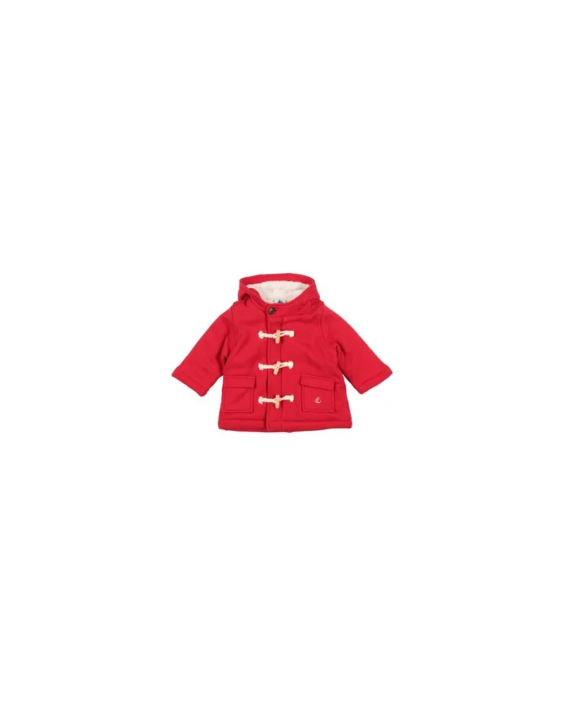 Petit Bateau JACKEN & MÄNTEL - Mäntelauf YOOX.COM Rot