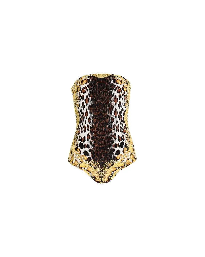 Versace TOPS - Bodysuitsauf YOOX.COM Gelb