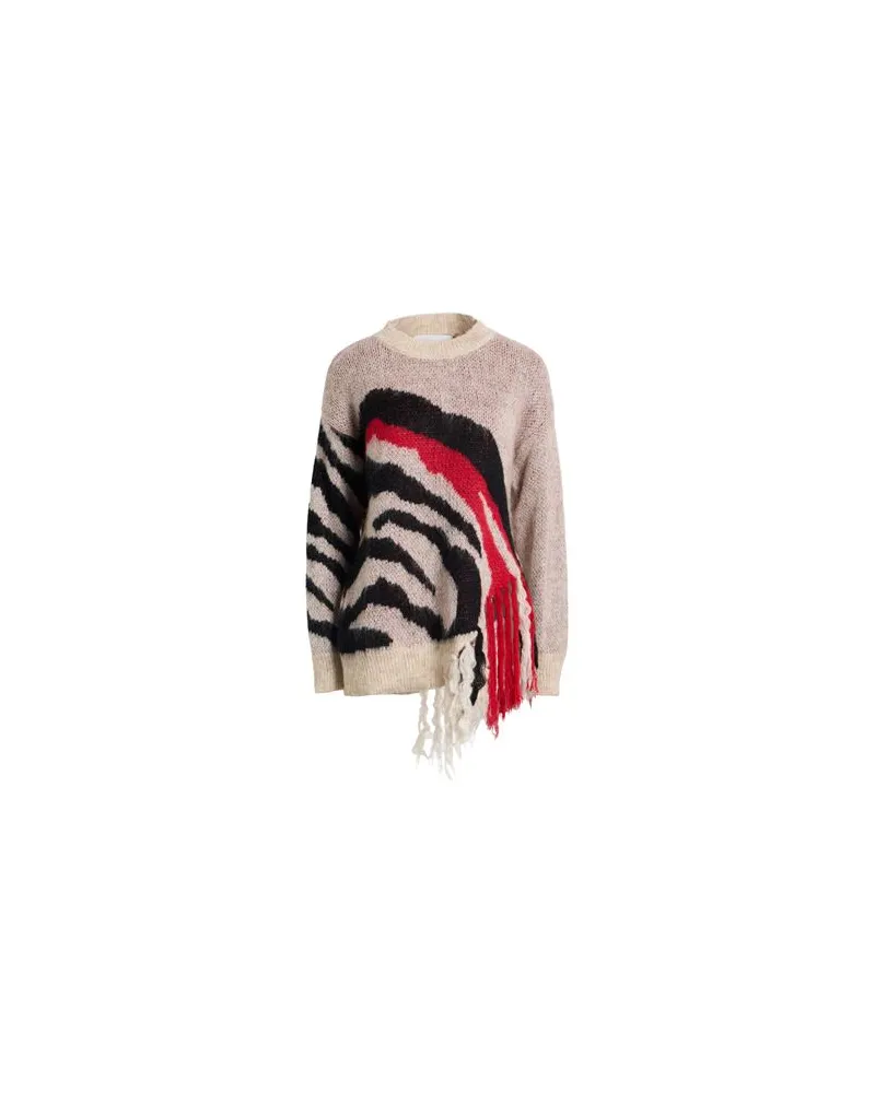 B.yu STRICKWAREN - Pulloverauf YOOX.COM Cremeweiß