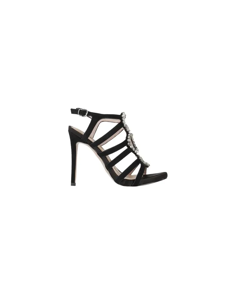 Luciano Barachini SCHUHE - Sandalenauf YOOX.COM Schwarz