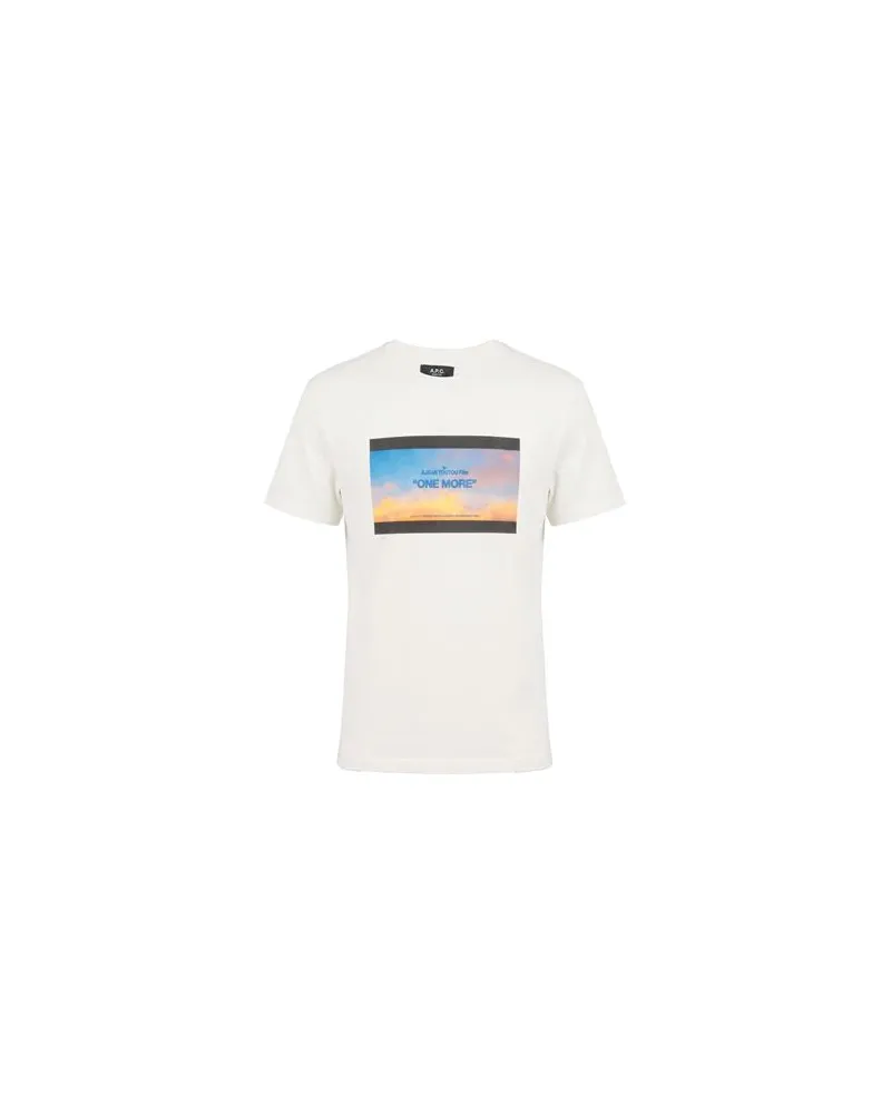 A.P.C. TOPS - T-shirtsauf YOOX.COM Elfenbein