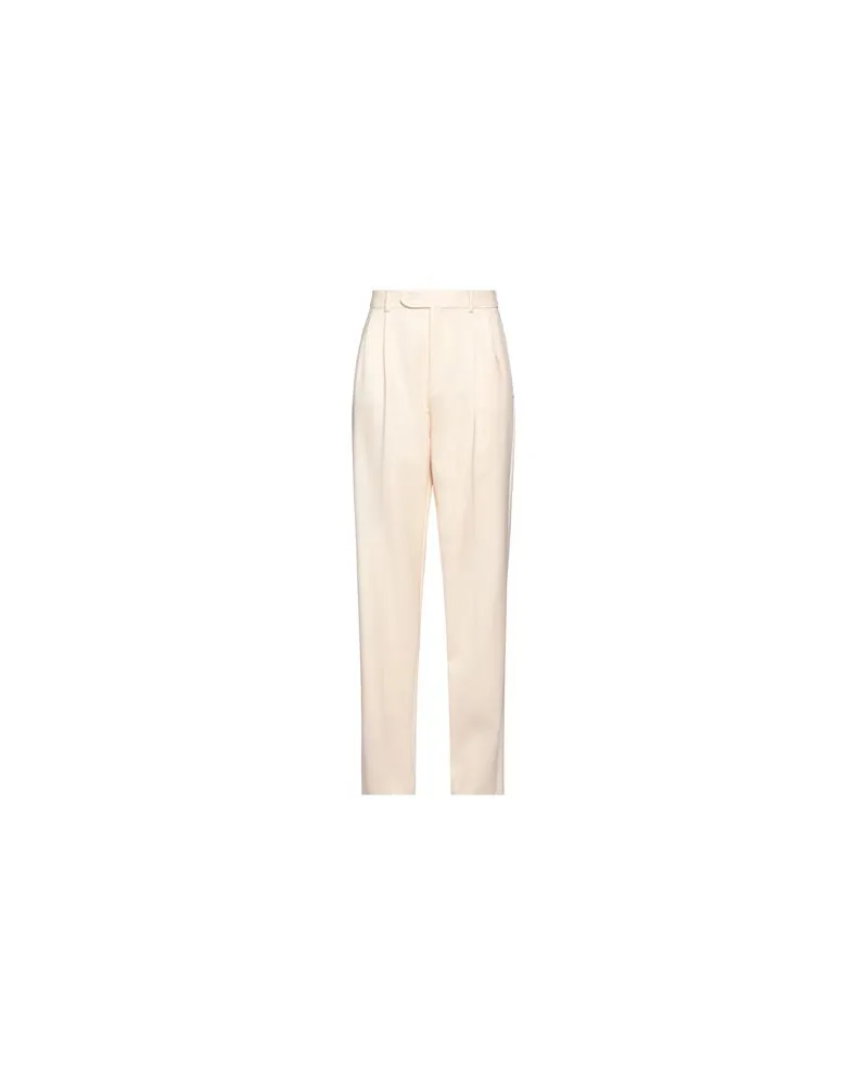 SPORTMAX HOSEN & RÖCKE - Hosenauf YOOX.COM Cremeweiß