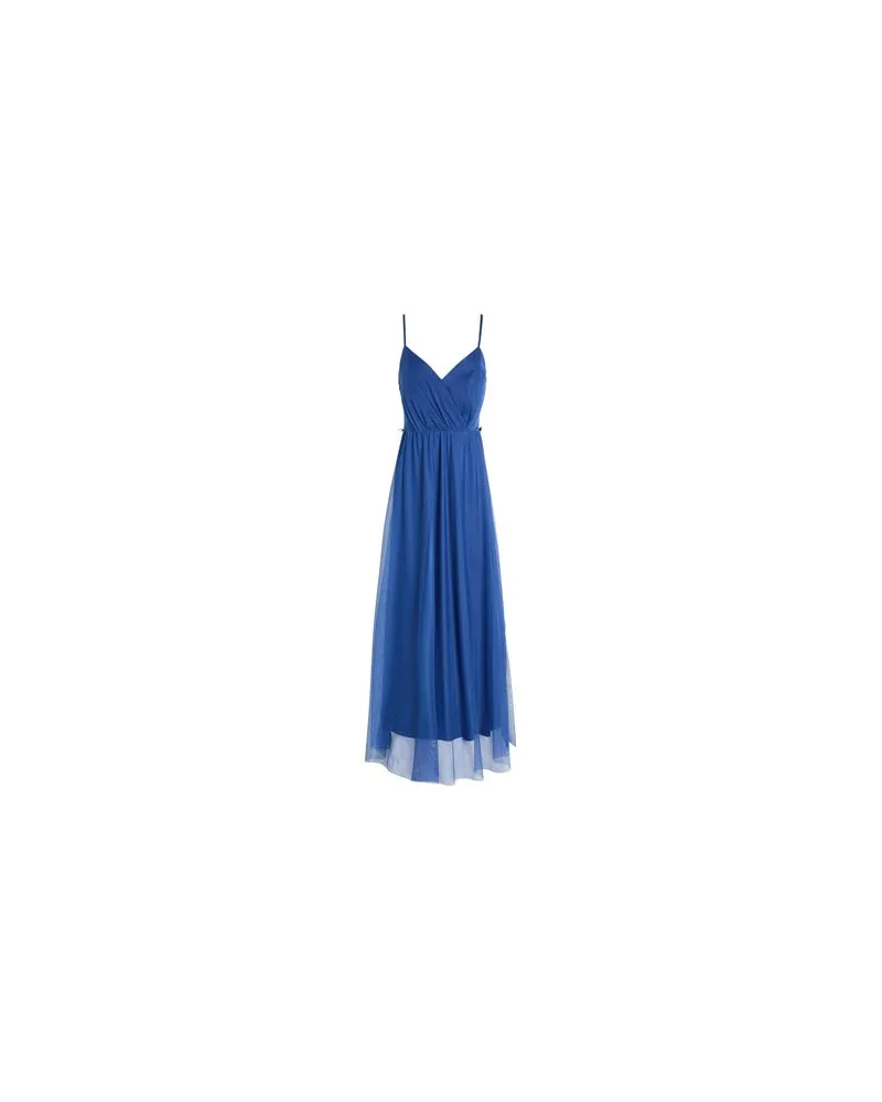 Rinascimento KLEIDER - Maxi-Kleiderauf YOOX.COM Blau