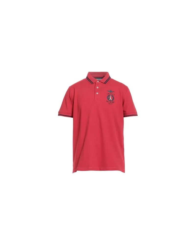 Aeronautica Militare FRECCE TRICOLORI - TOPS - Poloshirtsauf YOOX.COM Rot