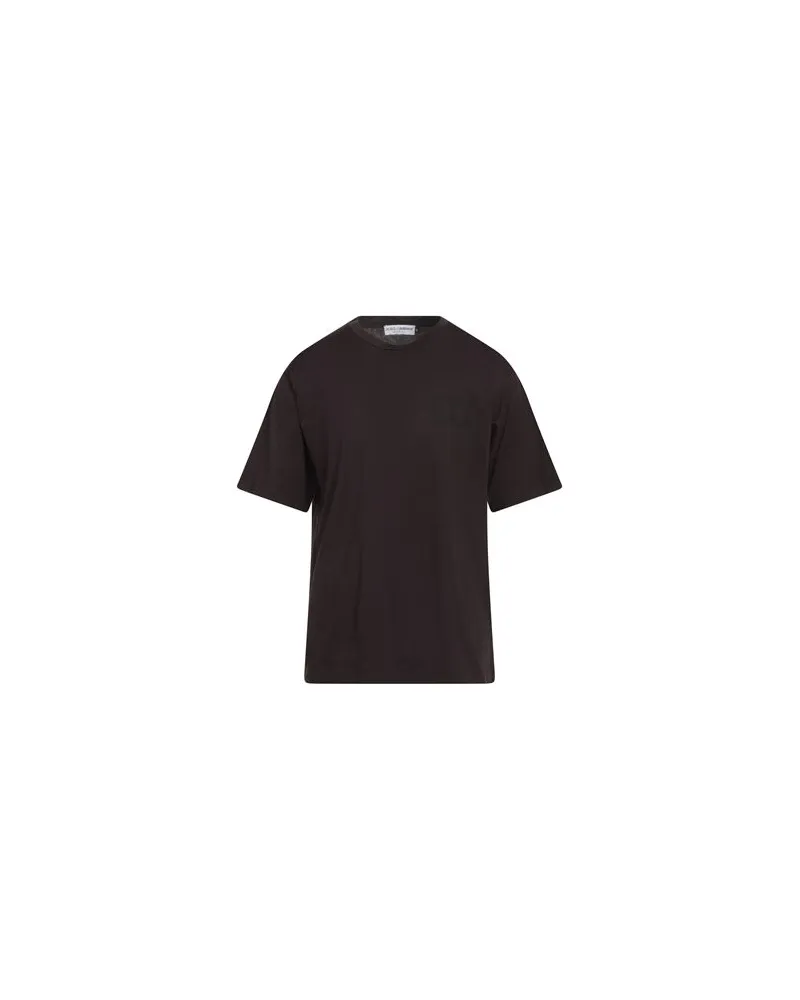 Dolce & Gabbana TOPS - T-shirtsauf YOOX.COM Dunkelbraun