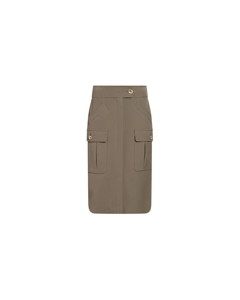 Eleventy HOSEN & RÖCKE - Midi-Röckeauf YOOX.COM Militärgrün