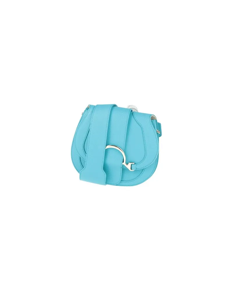 Borbonese TASCHEN - Umhängetascheauf YOOX.COM Azurblau
