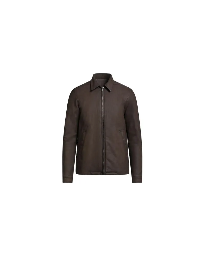 Rick Owens JACKEN & MÄNTEL - Jeansjacken/Mäntelauf YOOX.COM Dunkelbraun