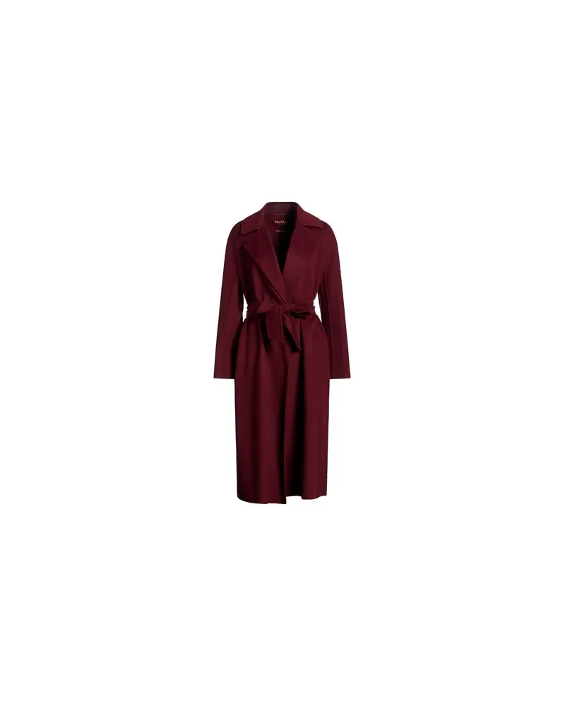 Max Mara JACKEN & MÄNTEL - Mäntelauf YOOX.COM Bordeaux
