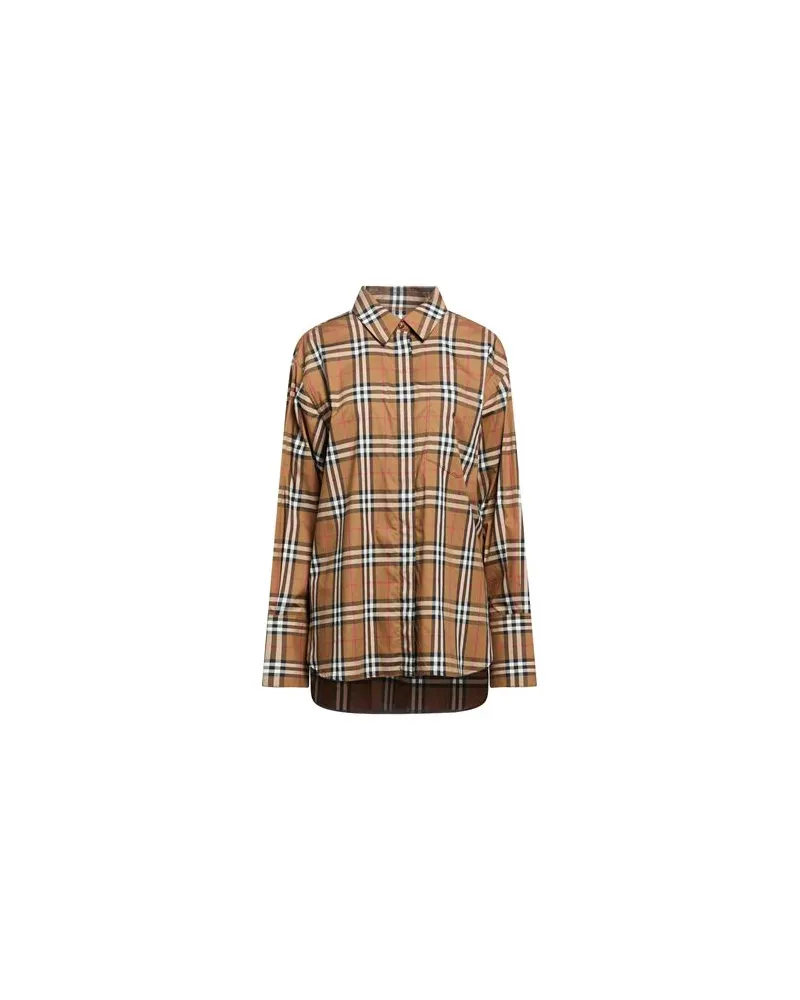 Burberry TOPS - Hemdenauf YOOX.COM Kamel